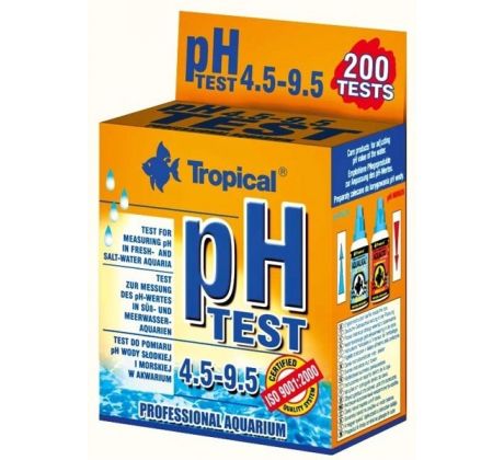 Tropical ph 4.5-9.5 Test